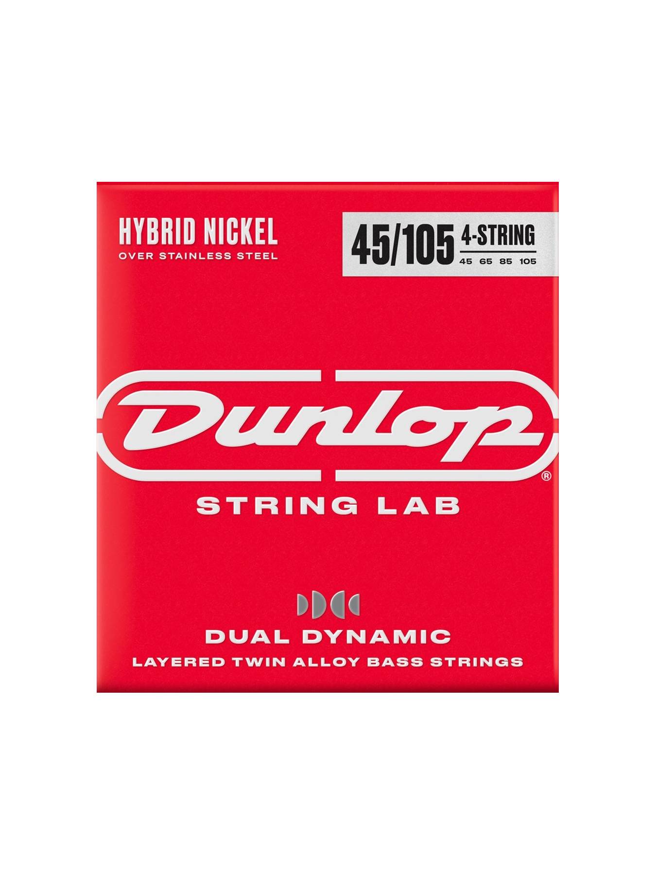 Dunlop Dual Dynamic Hybrid Nickel Bass Strings (45-105)