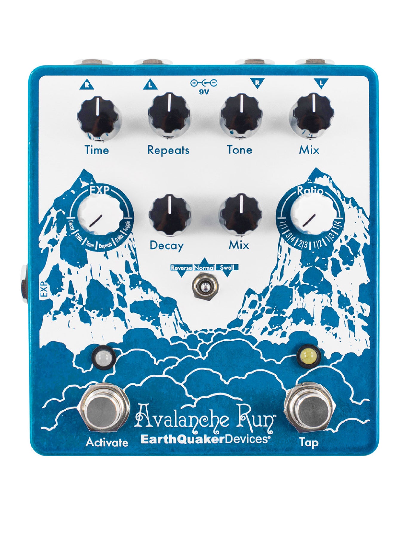 EarthQuaker Devices Avalanche Run V2 Stereo Delay & Reverb