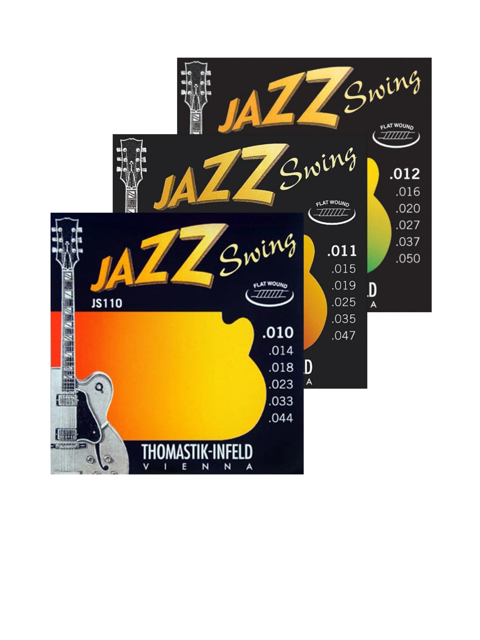 Thomastik-Infeld TG Guitar Set Jazz Swing, Flatwound