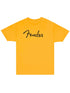 Fender Spaghetti Logo T-Shirt, Butterscotch Blonde, XL