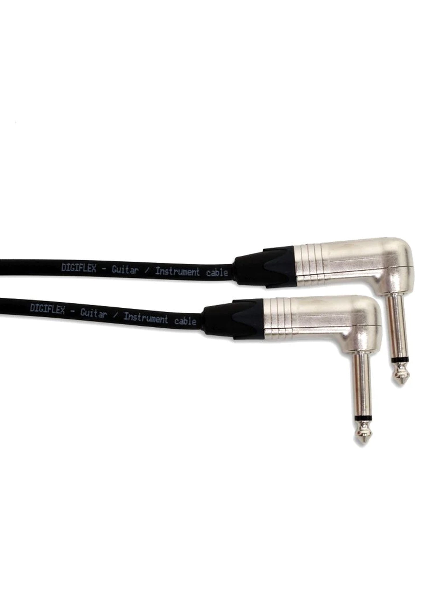 Rapco NG4-3RR, 1/4 Inch Instrument Cable, 3 Foot, Dual Right Angle