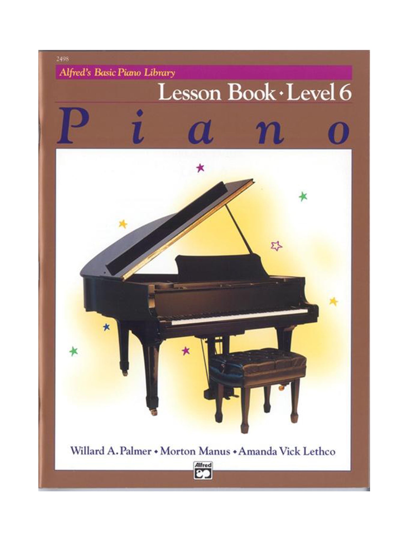 Lesson Book 6, from Alfred's Basic Piano Library