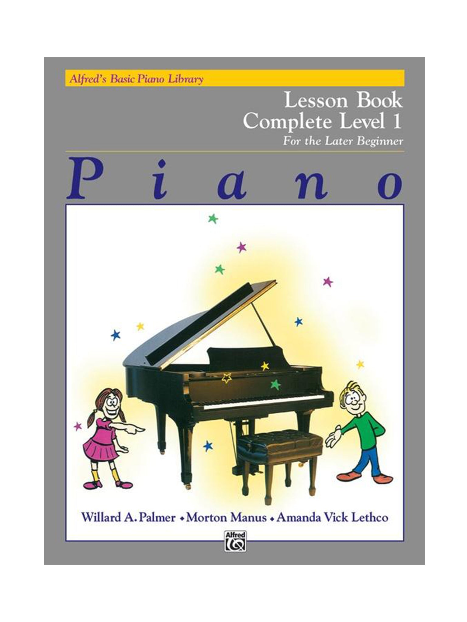 Lesson Book Complete 1 (1A/1B), from Alfred's Basic Piano Library