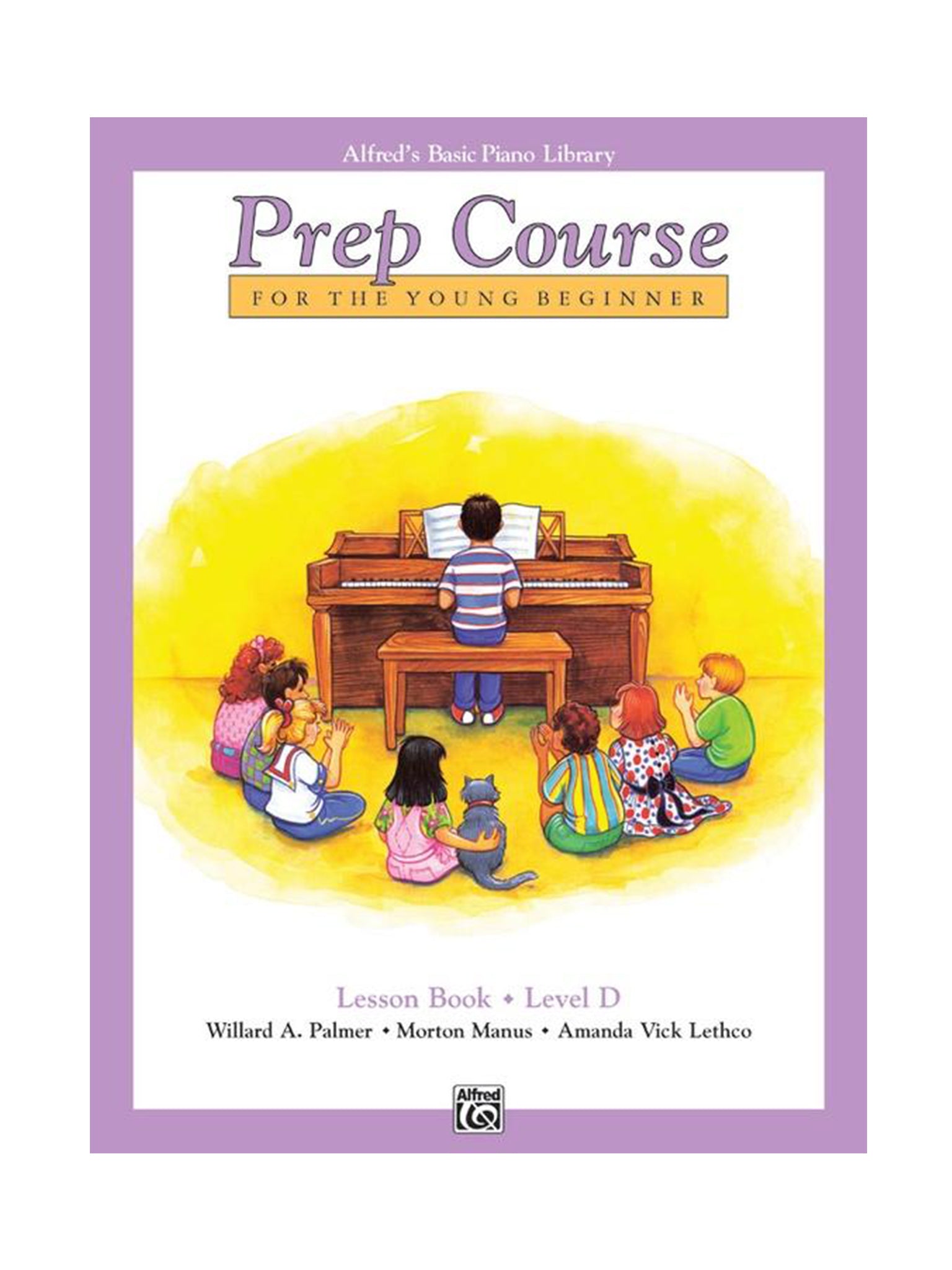 Lesson Book D, from Alfred's Basic Piano Prep Course