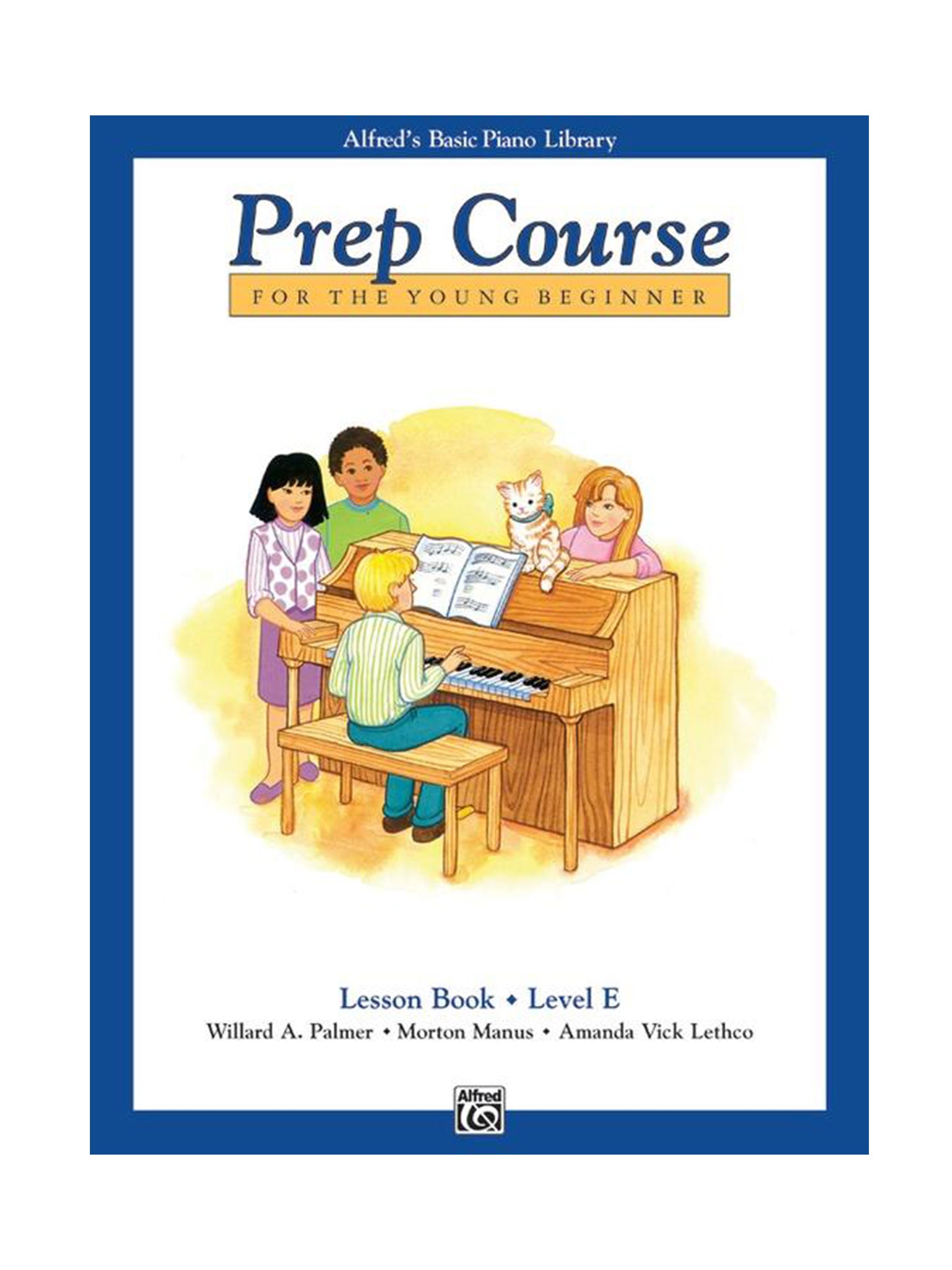 Lesson Book E, from Alfred's Basic Piano Prep Course