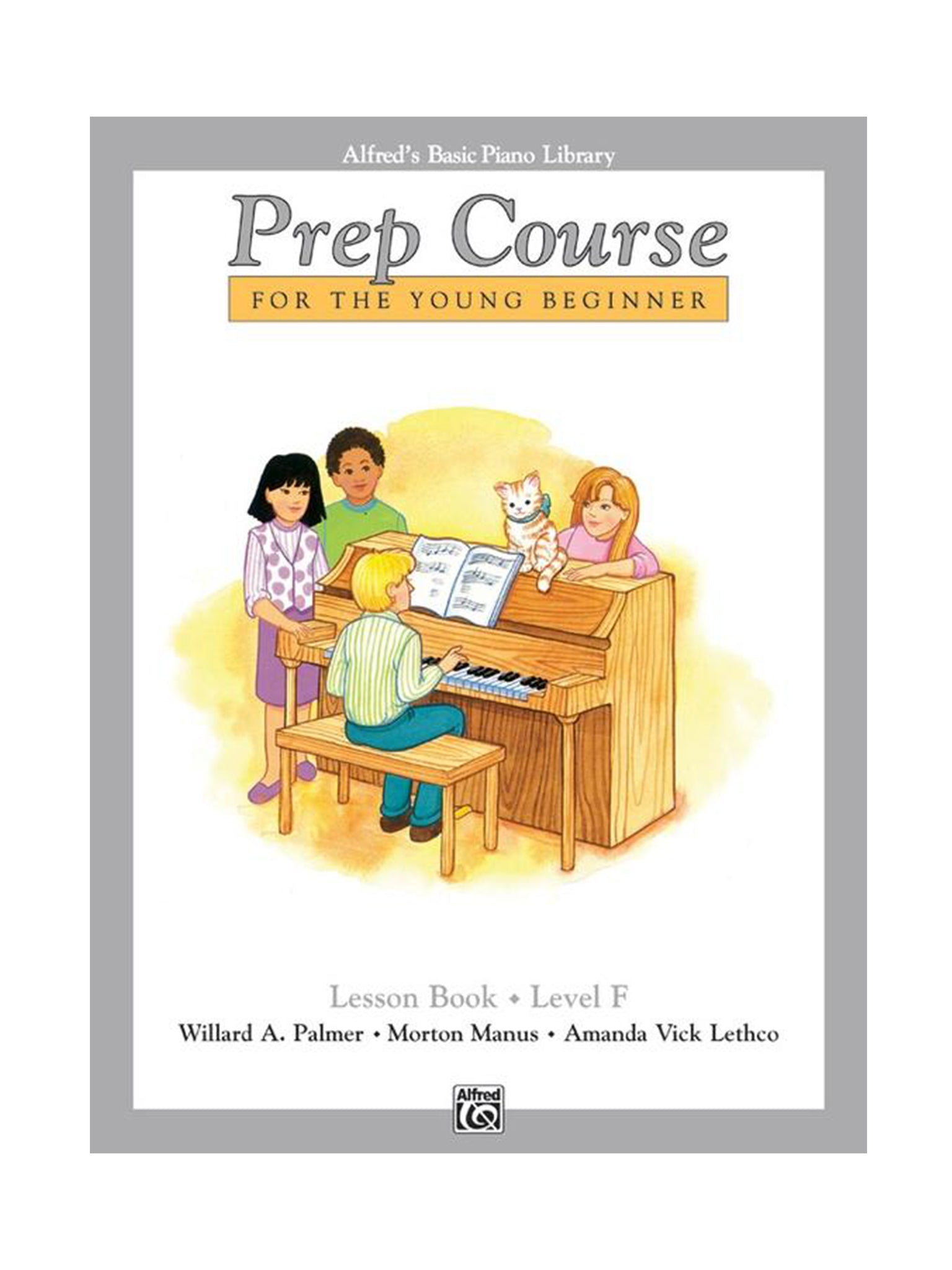 Lesson Book F, from Alfred's Basic Piano Prep Course