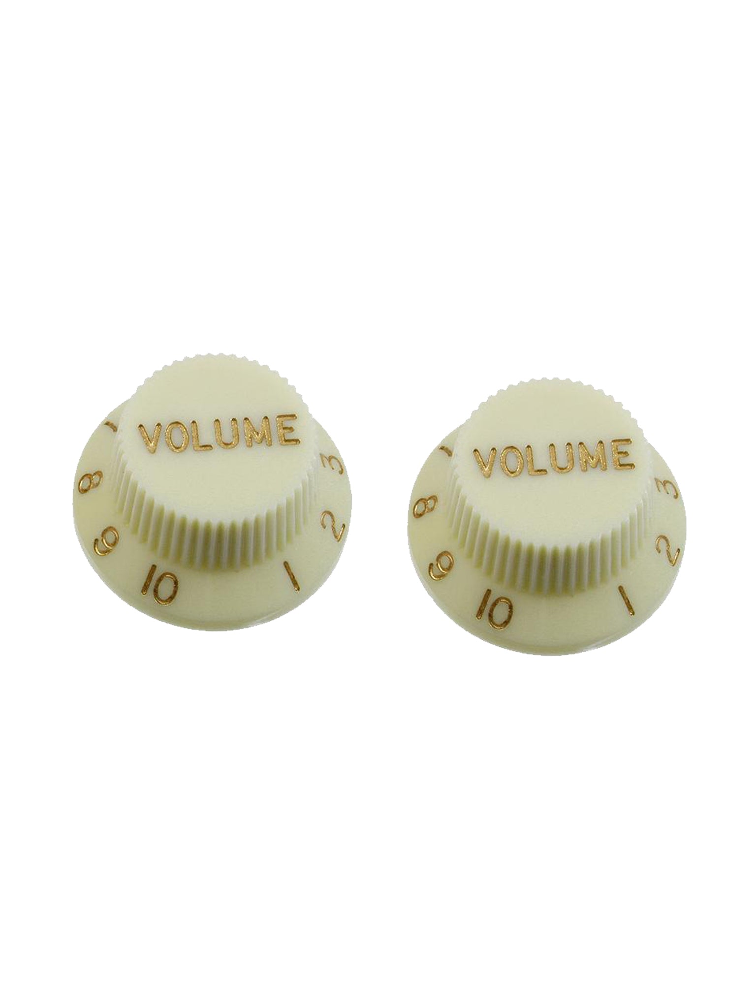 All Parts Set of 2 Plastic Volume Knobs For Stratocaster, Mint Green