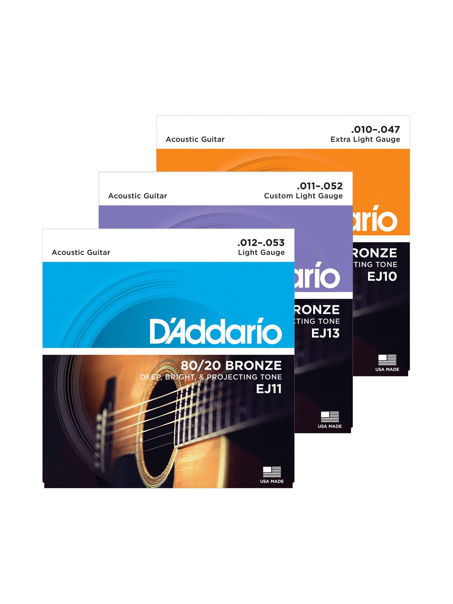D'Addario 80/20 Bronze Acoustic Guitar Strings