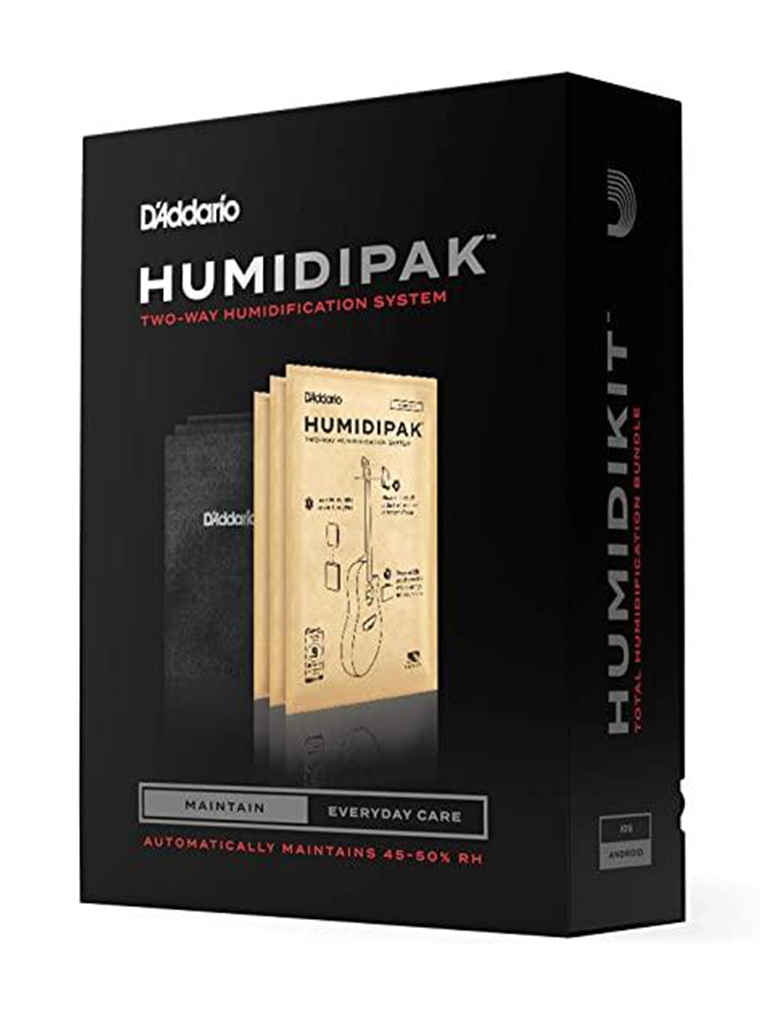 D'Addario Humidipak Automatic Humidity Control System (For Guitar)