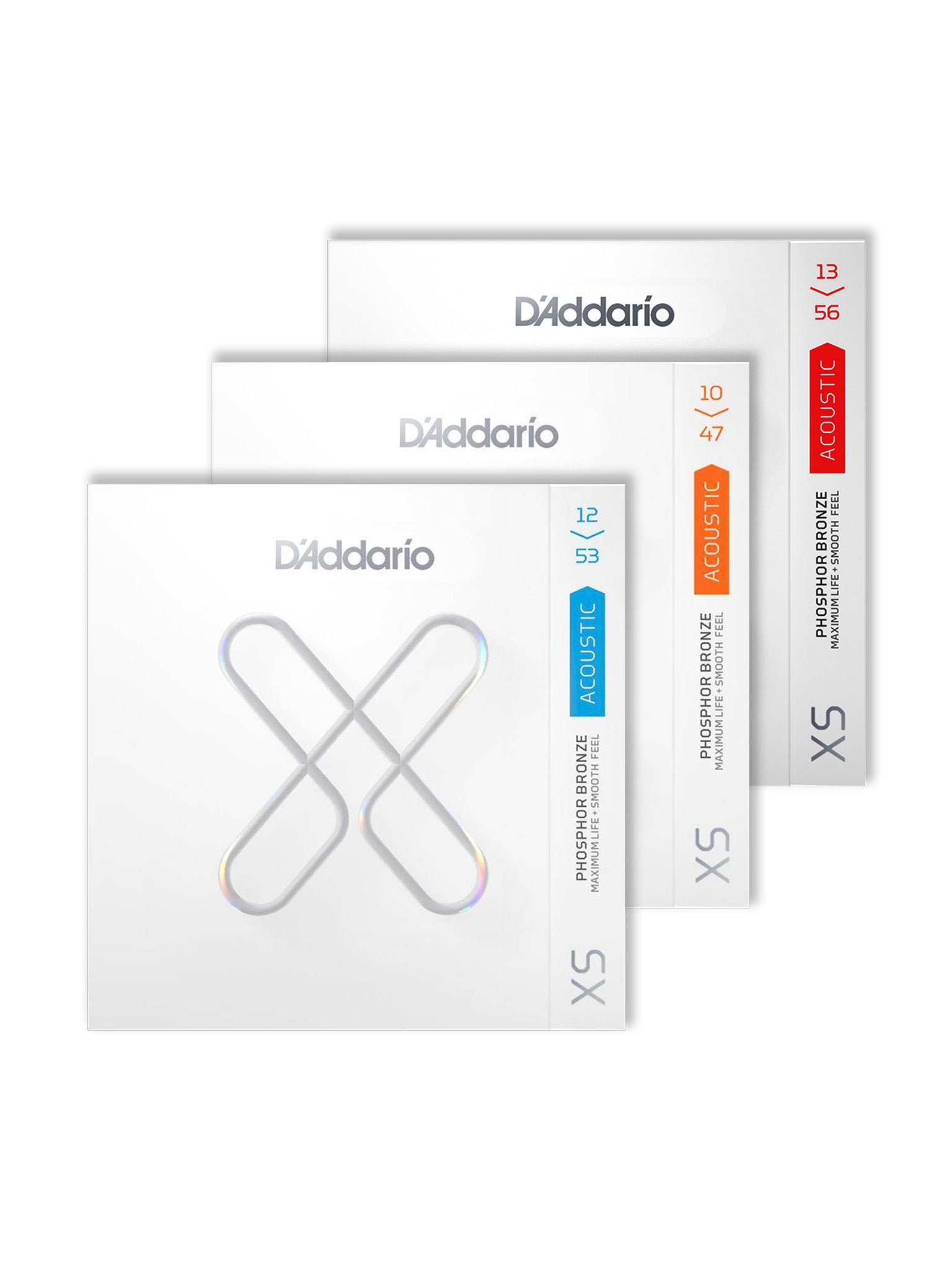 D'Addario XS Phosphor Bronze Coated Acoustic Guitar Strings