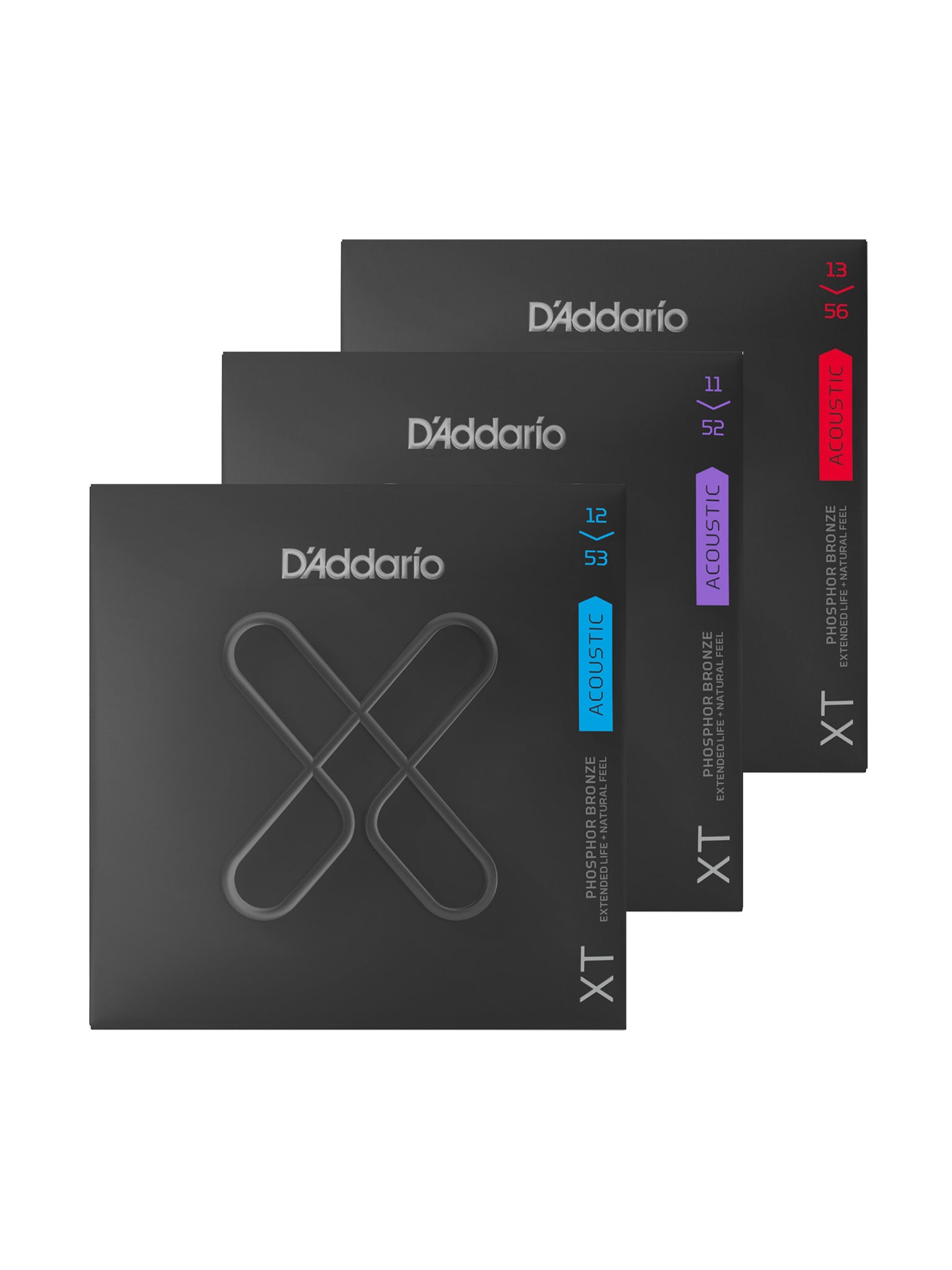 D'Addario XT Phosphor Bronze Coated Acoustic Guitar Strings