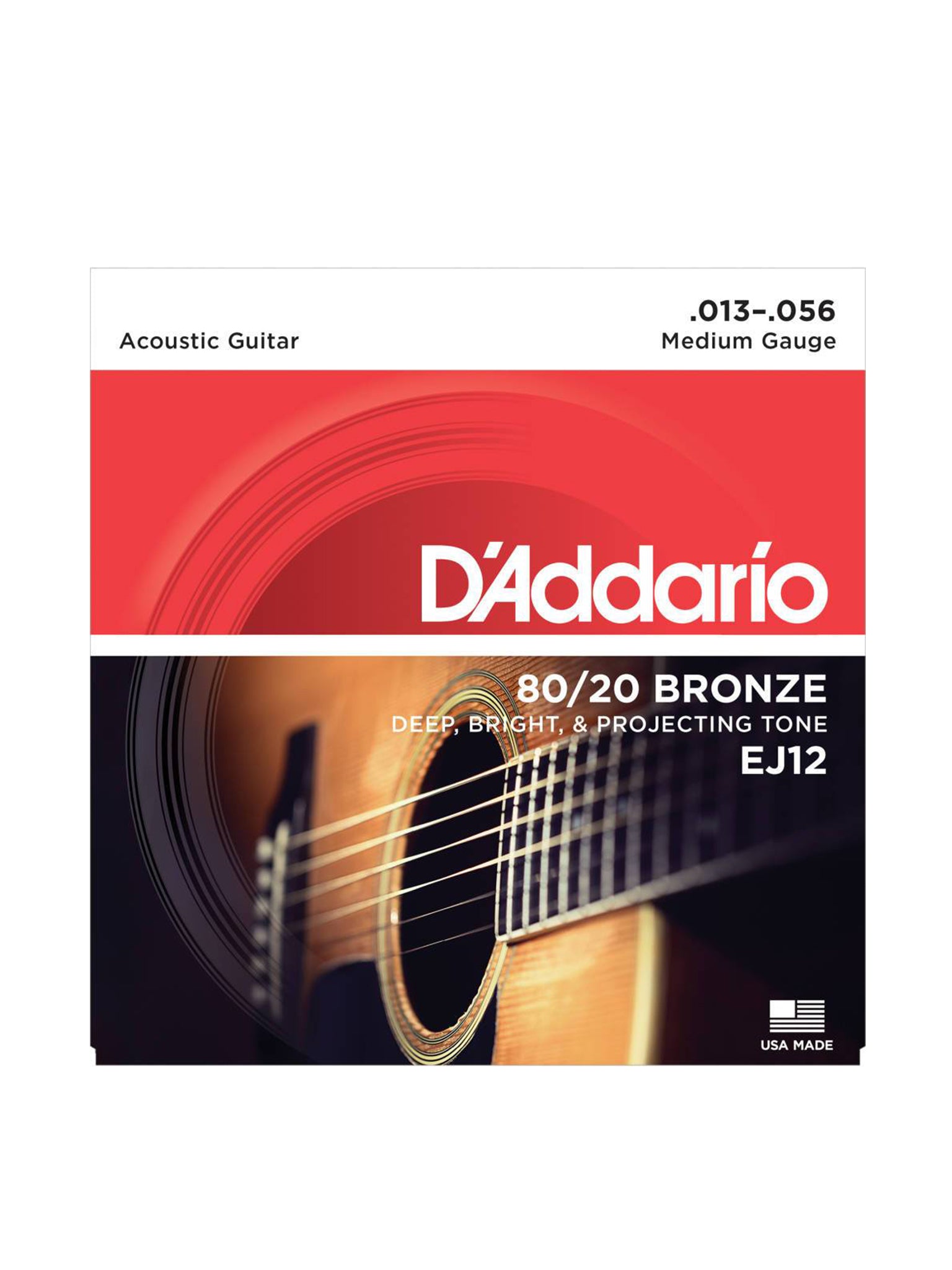D'Addario 80/20 Bronze Acoustic Guitar Strings