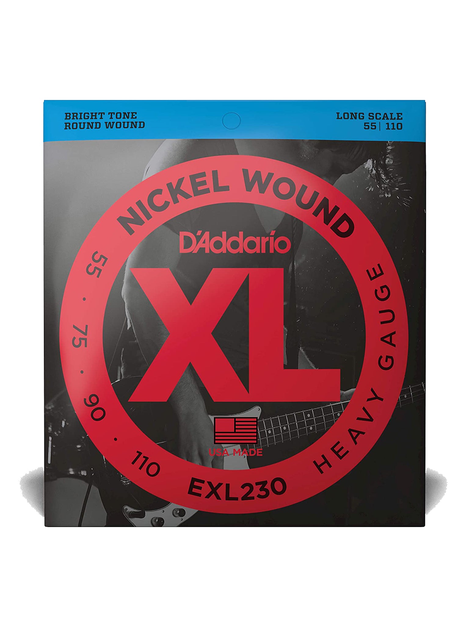 D'Addario EXL Nickel Wound Electric Bass Strings