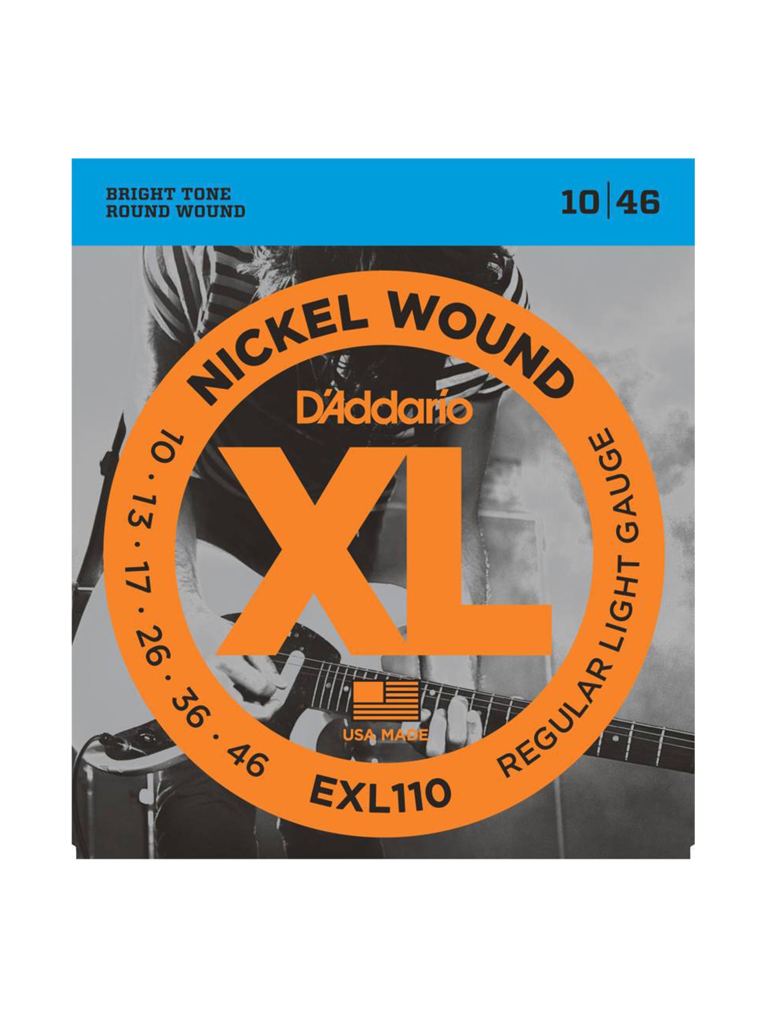 D'Addario EXL Nickel Wound Electric Guitar Strings