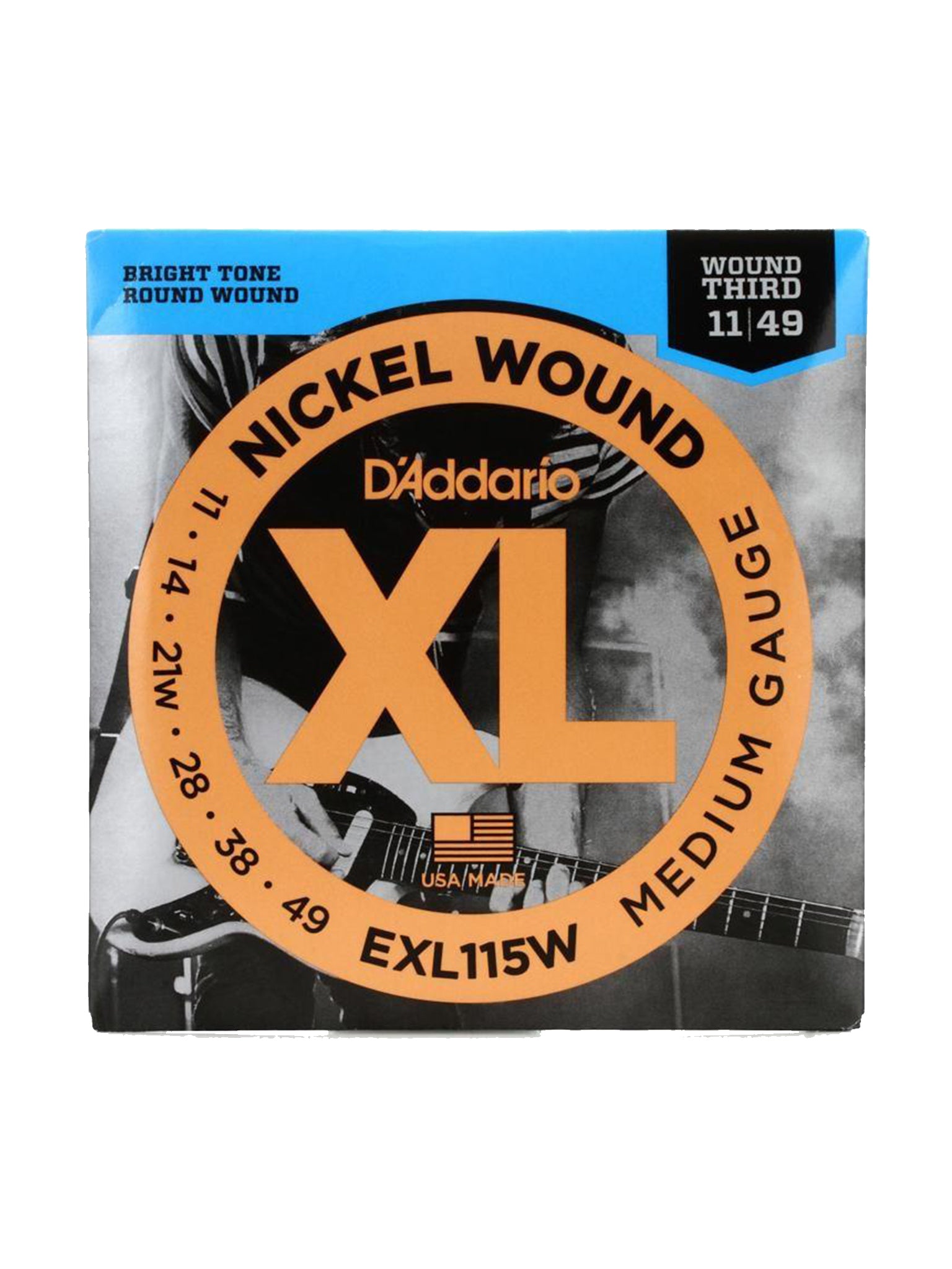 D'Addario EXL Nickel Wound Electric Guitar Strings