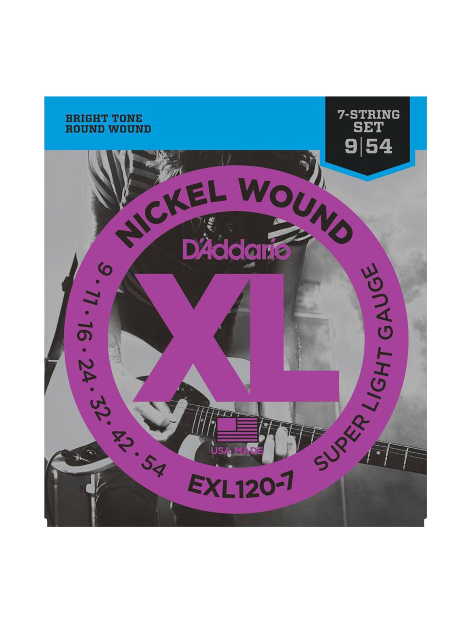 D'Addario EXL Nickel Wound Electric Guitar Strings