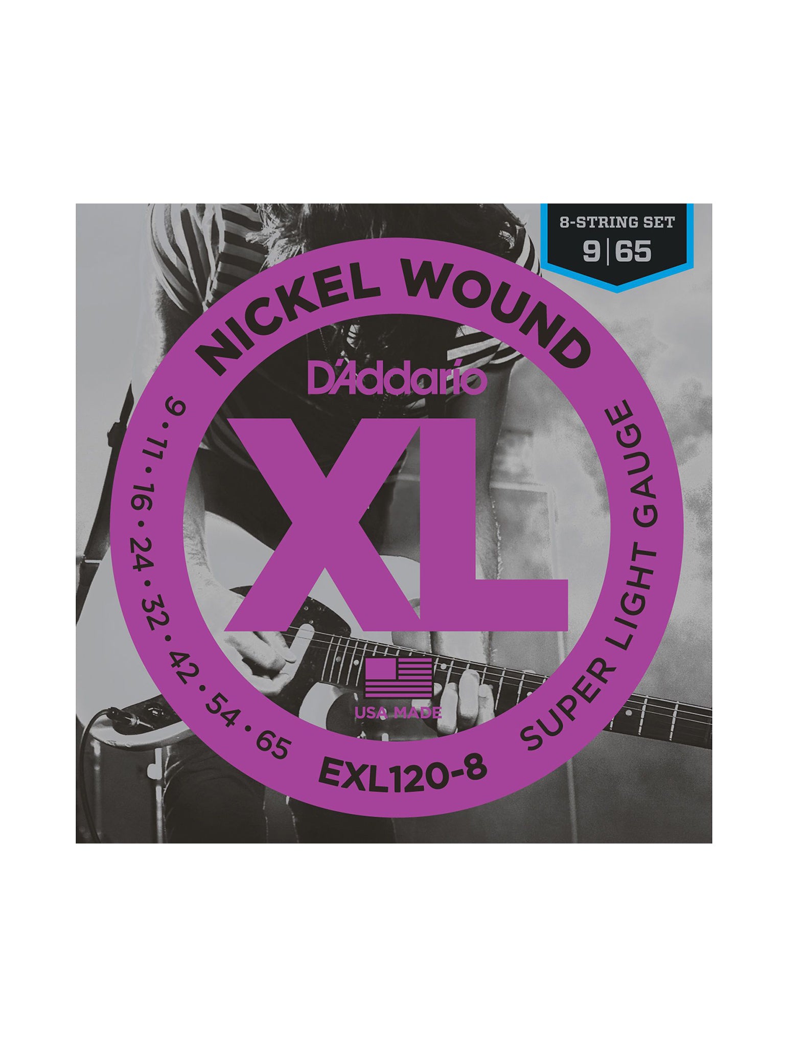 D'Addario EXL Nickel Wound Electric Guitar Strings