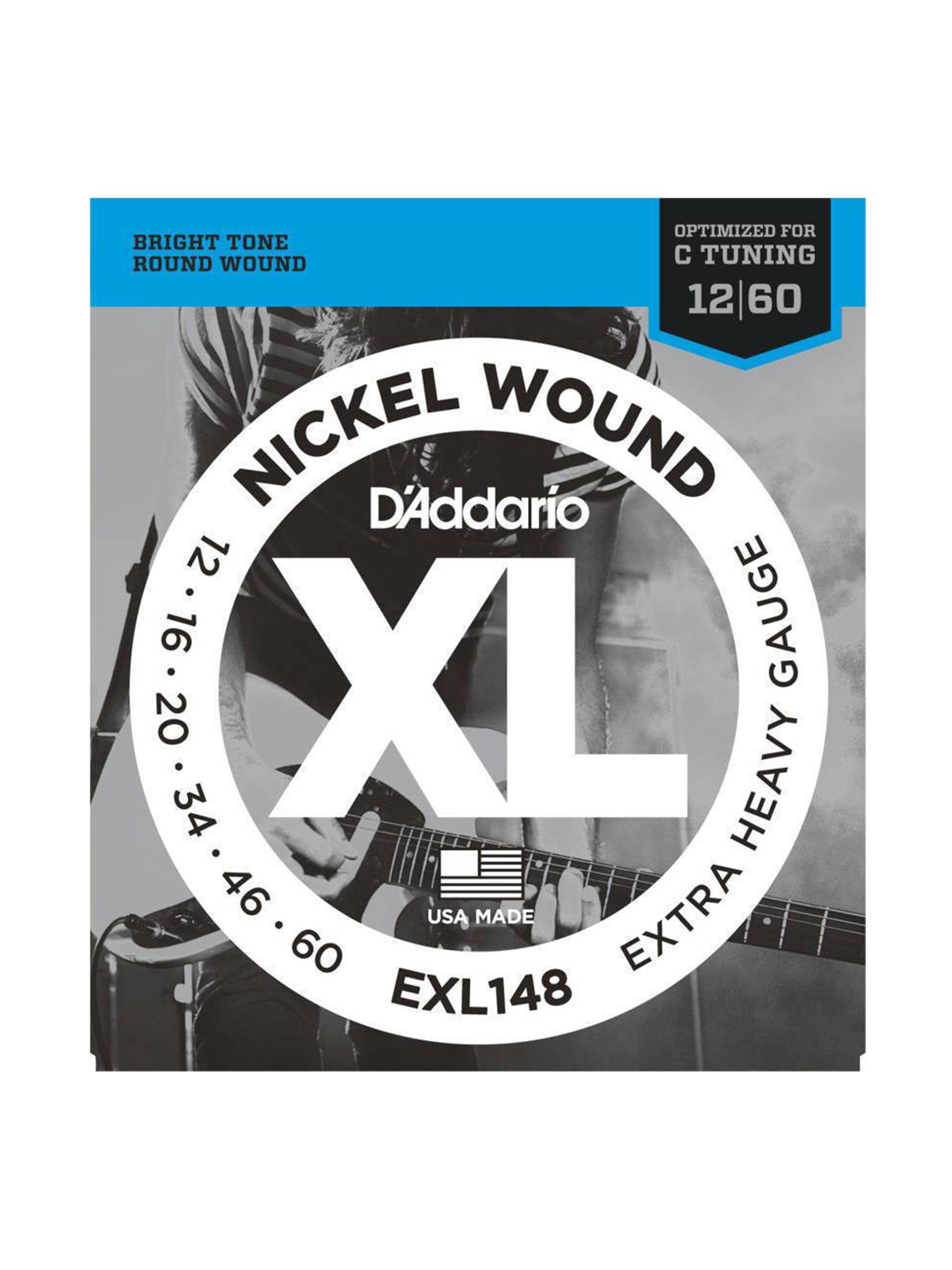 D'Addario EXL Nickel Wound Electric Guitar Strings