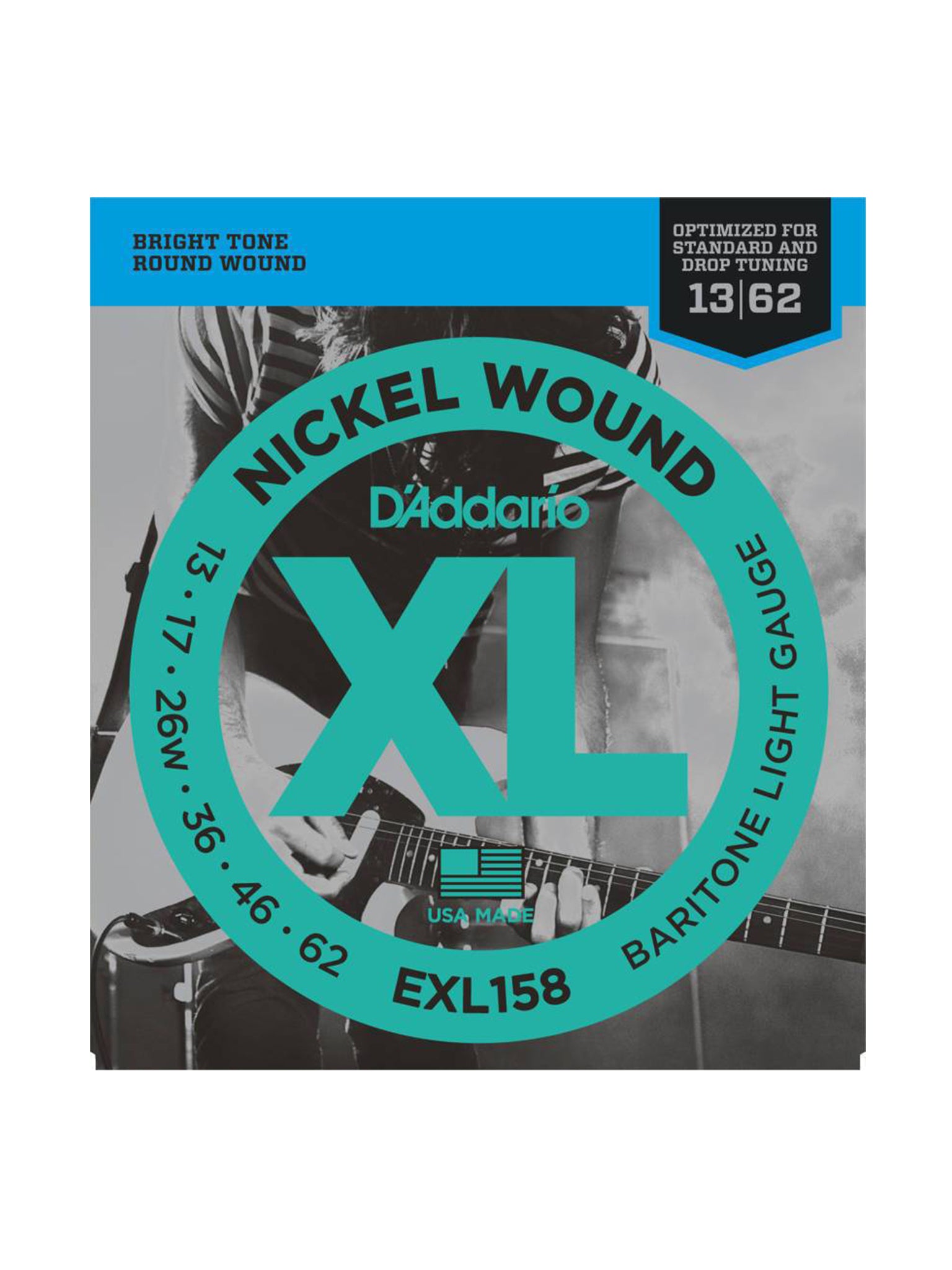 D'Addario EXL Nickel Wound Electric Guitar Strings