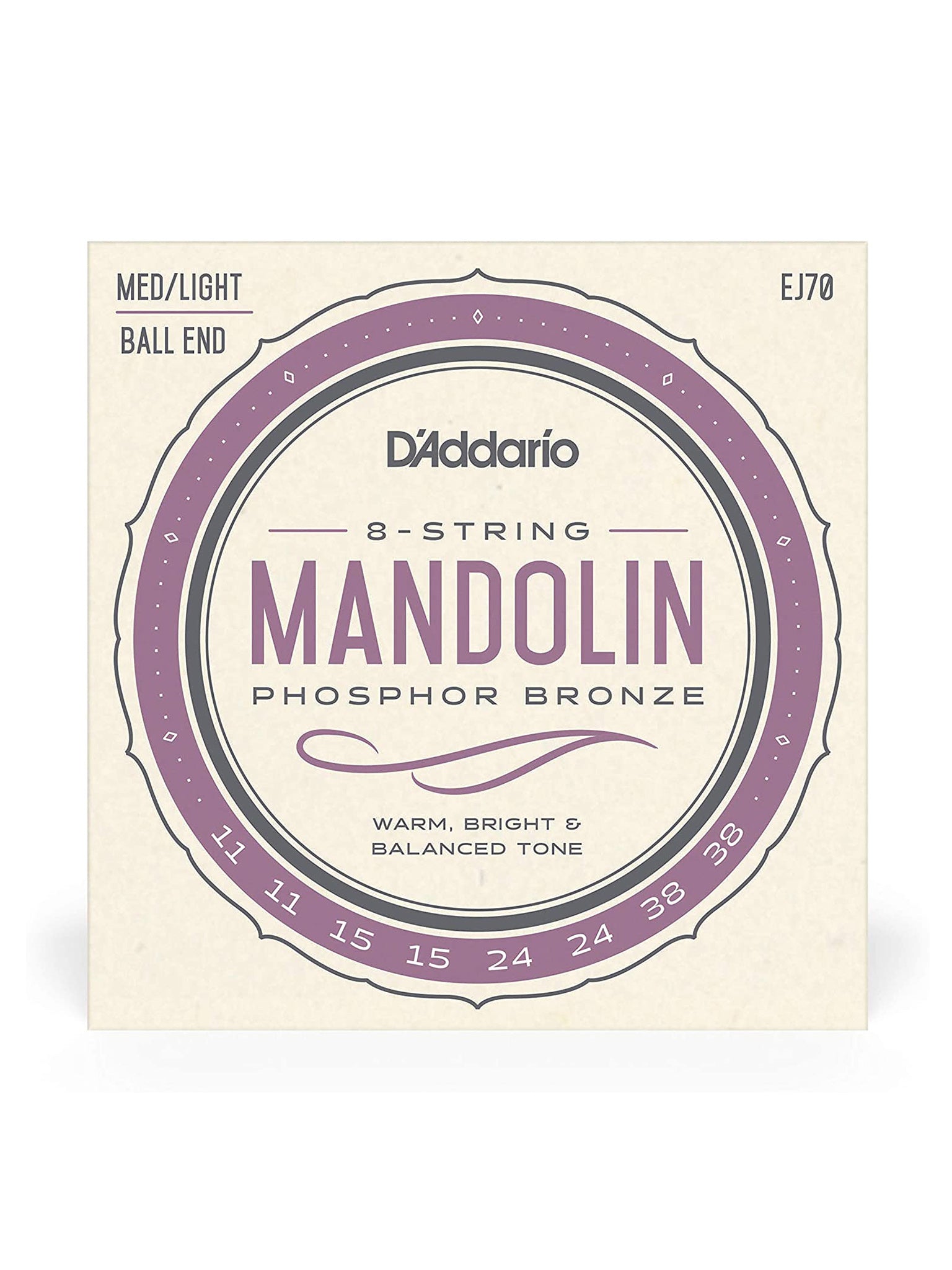 D'Addario Phosphor Bronze Mandolin Strings