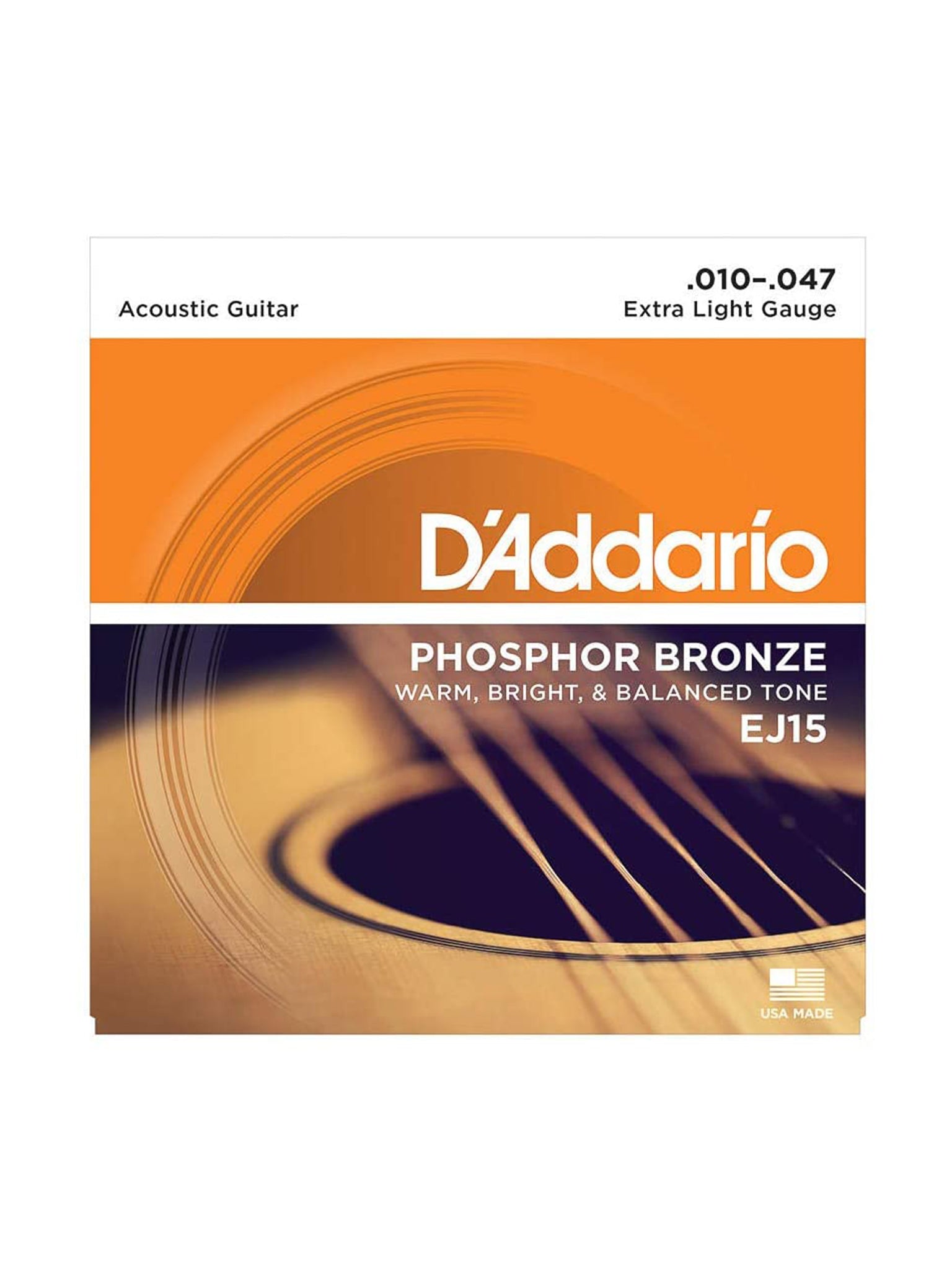 D'Addario Phosphor Bronze Acoustic Guitar Strings