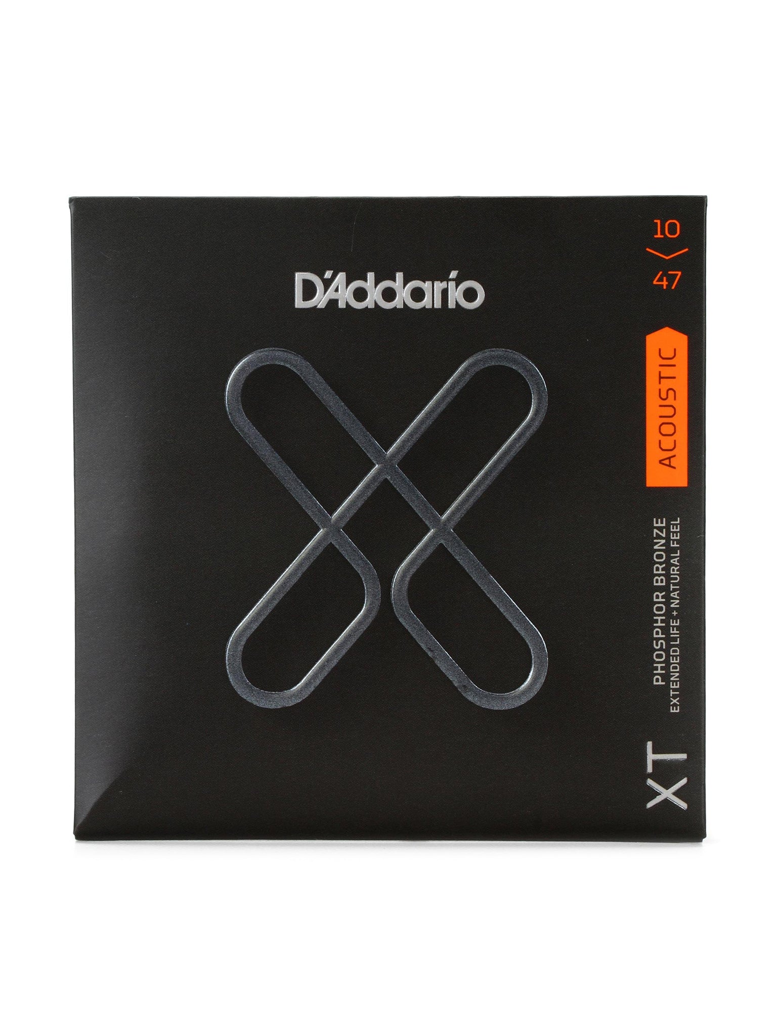 D'Addario XT Phosphor Bronze Coated Acoustic Guitar Strings