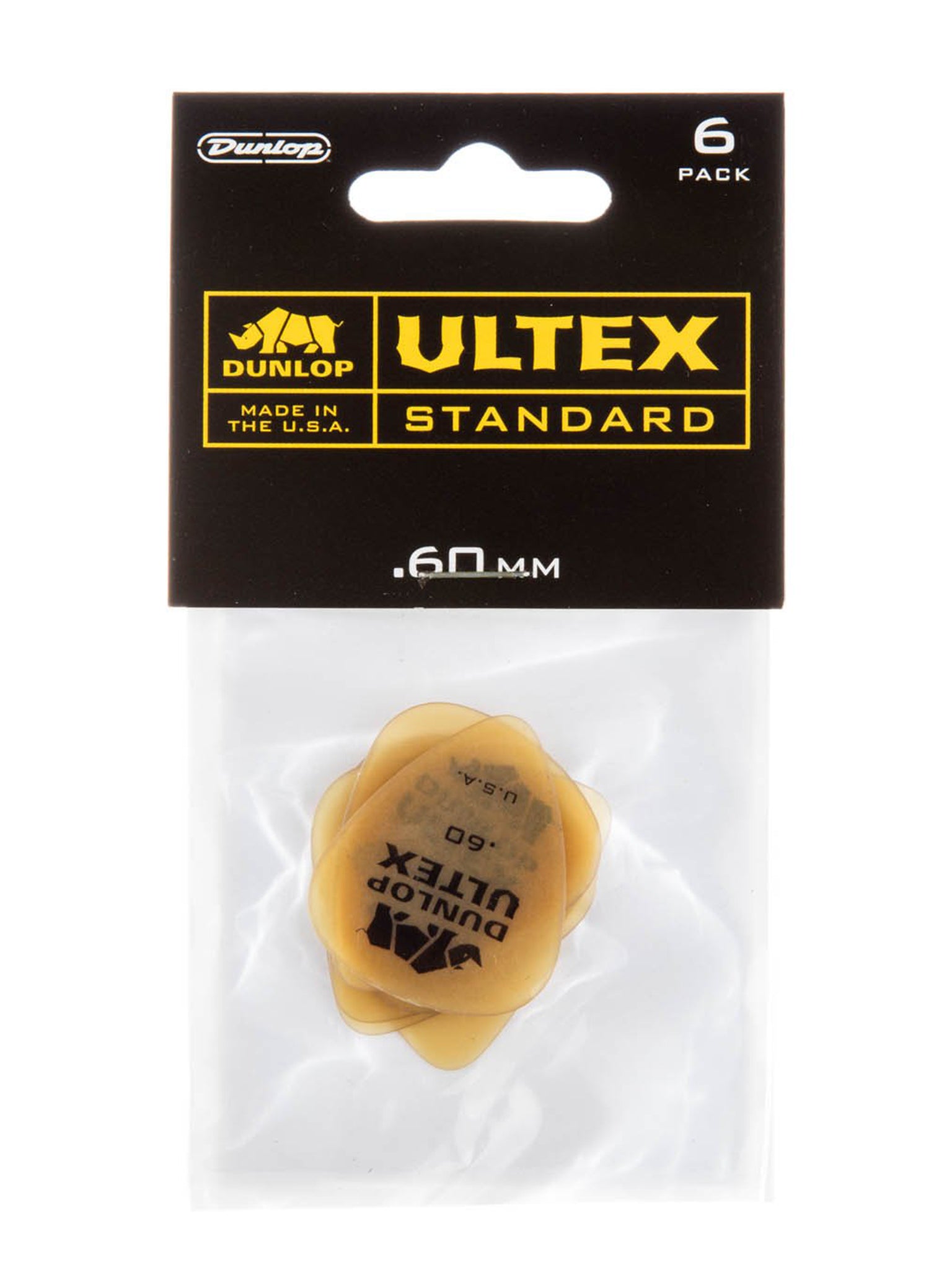 Dunlop Ultex Standard, .60mm (6 Pk)