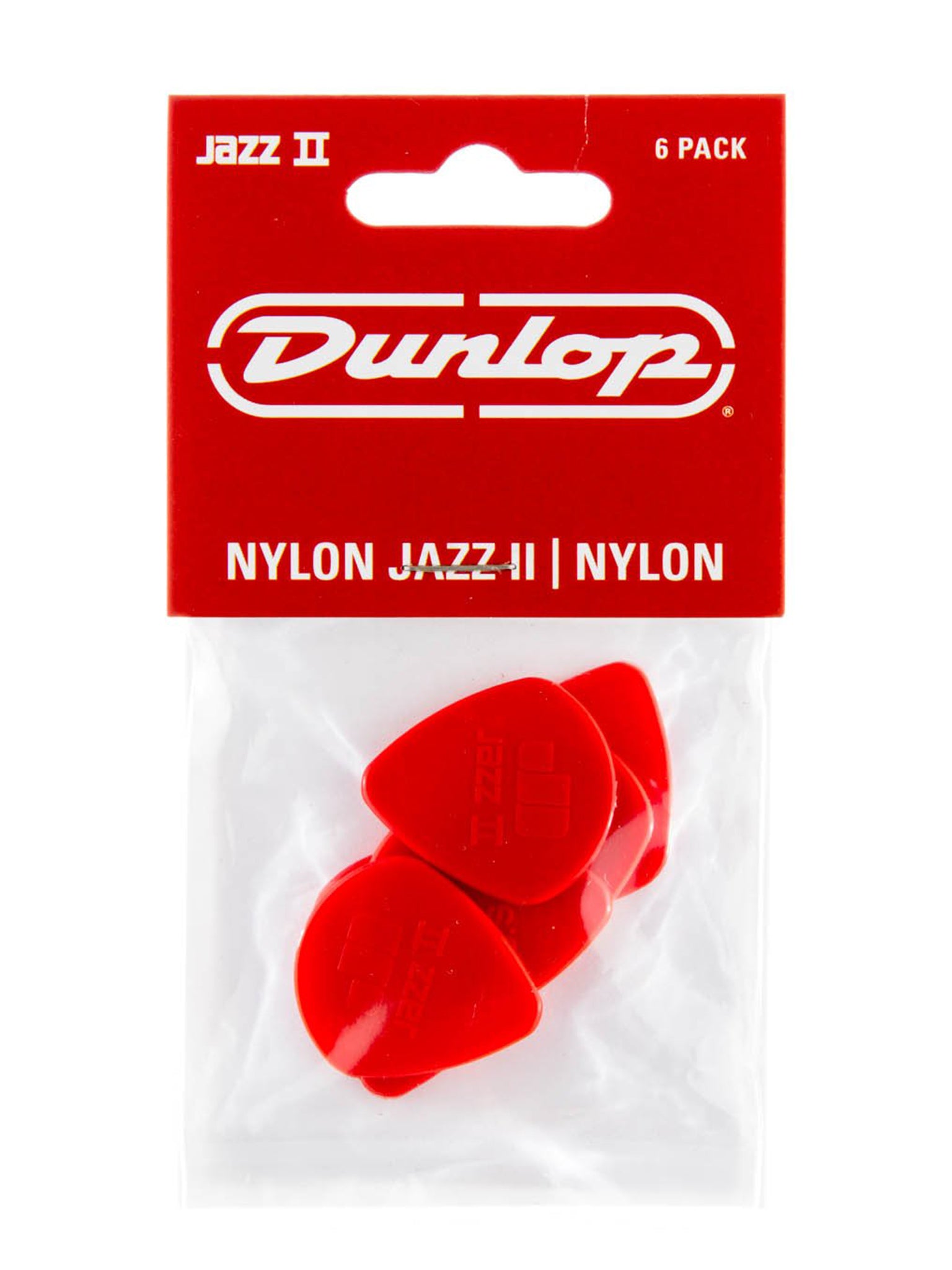 Dunlop Jazz II Red (6 Pack)