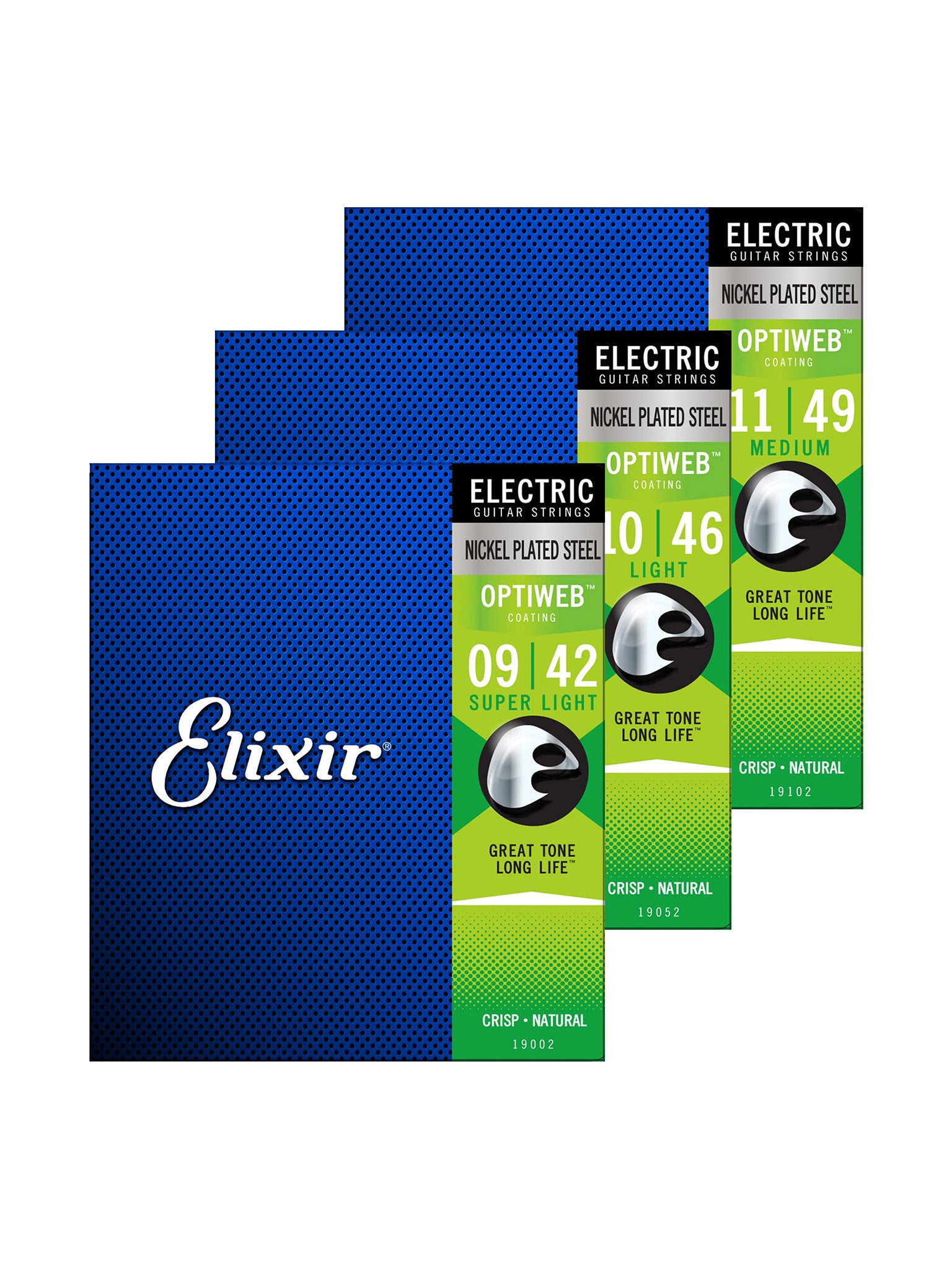 Elixir Optiweb, Coated Electric Guitar Strings