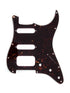 Fender Pickguard, Stratocaster H/S/S (3-Screw Mount HB), 11-Hole Mount, Brown Shell, 4 Ply