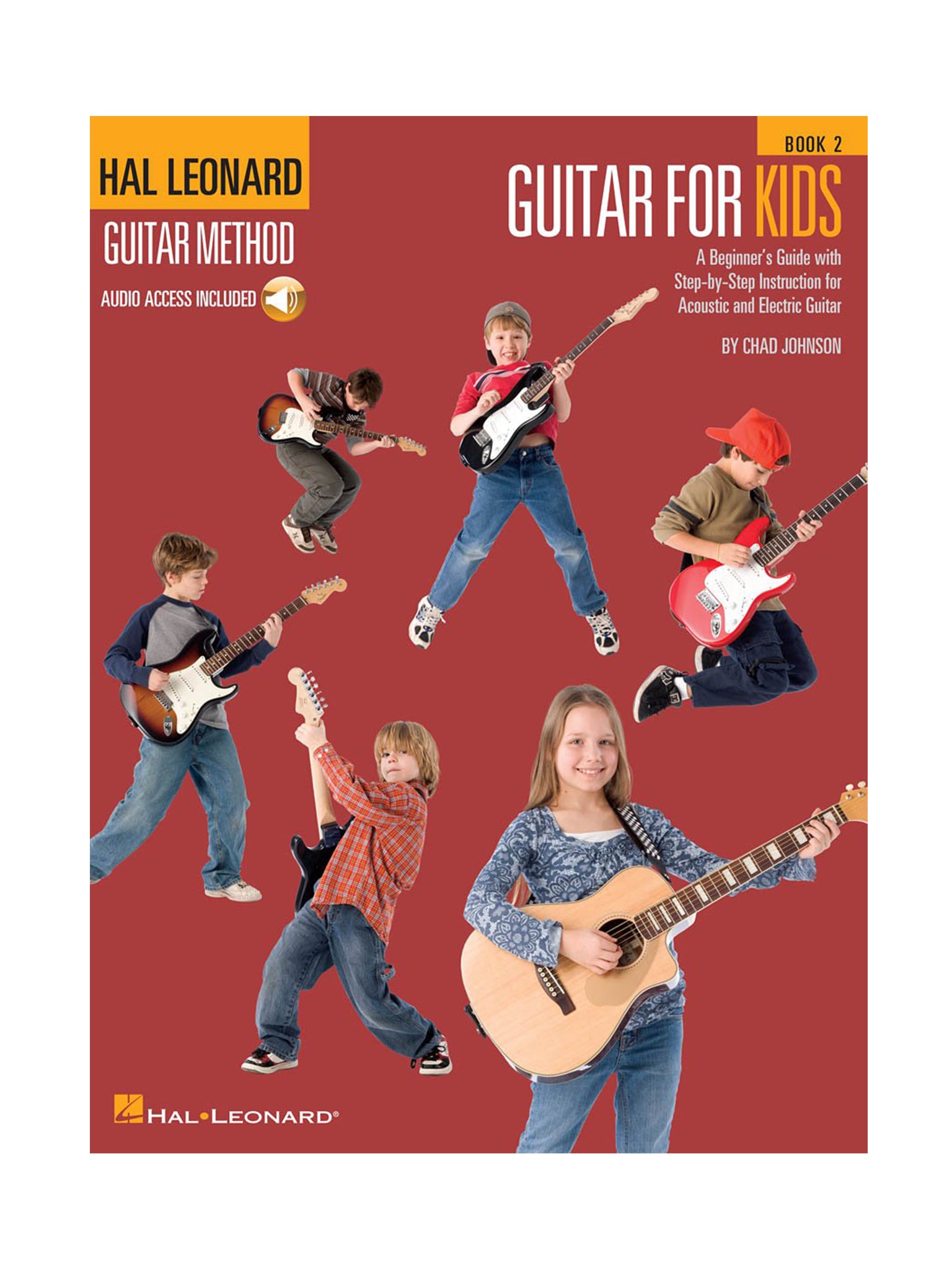 Guitar For Kids Book 2, from Hal Leonard