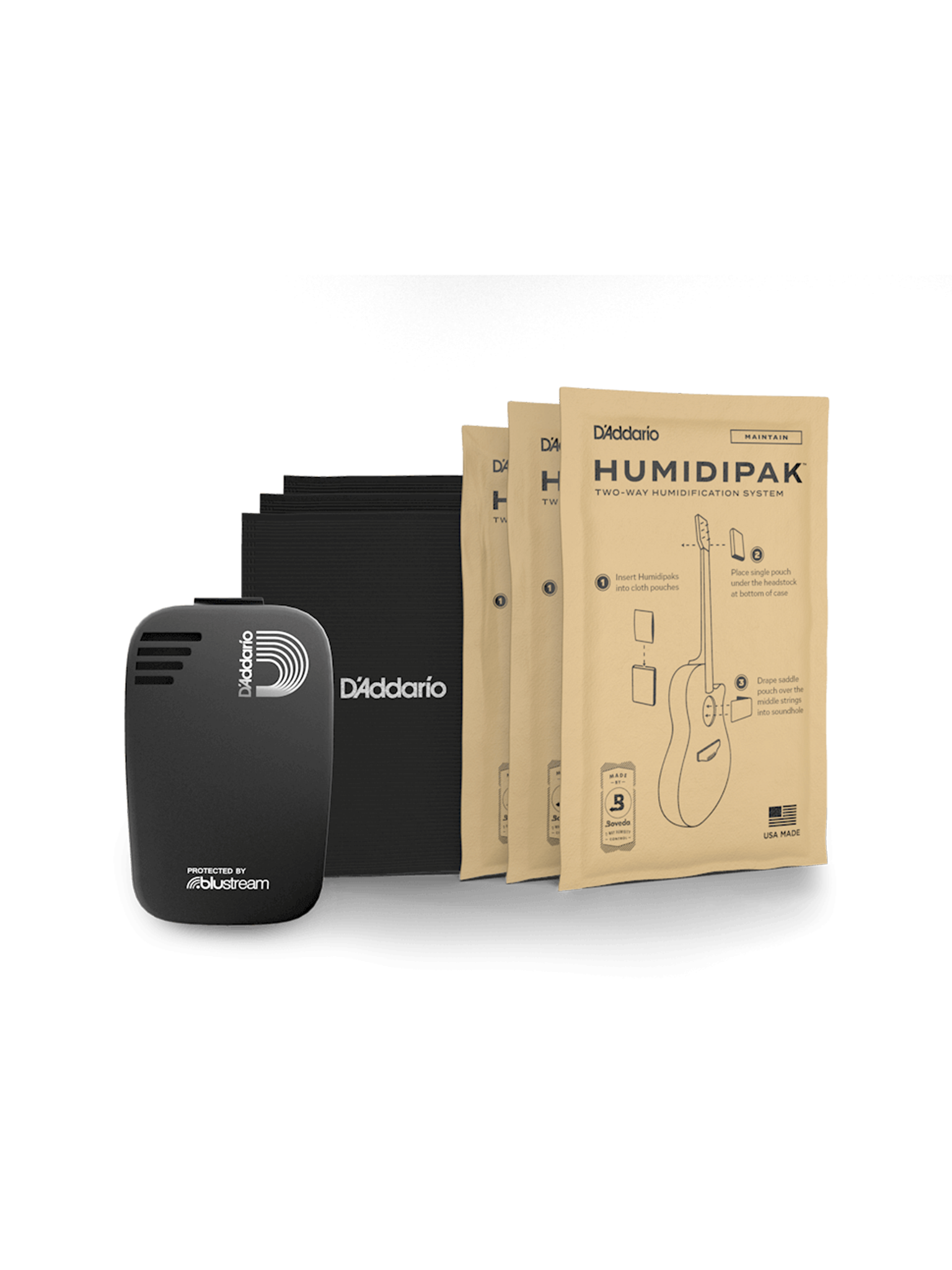 Planet Waves HUMIDIKIT Humidipak / Humiditrak bundle