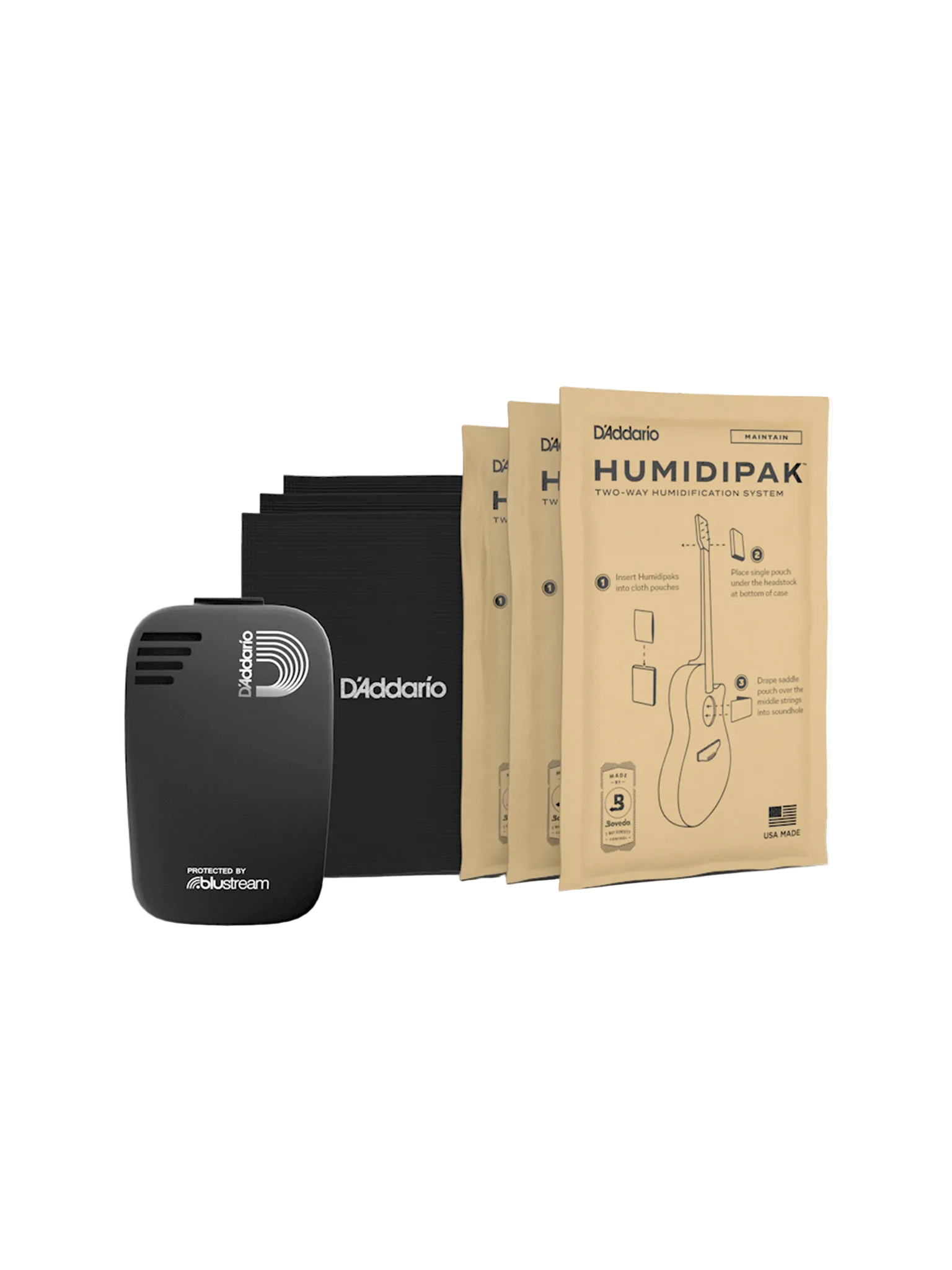 Planet Waves HUMIDIKIT Humidipak / Humiditrak bundle