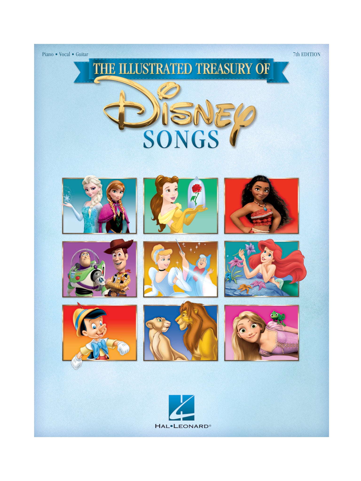The Illustrated Treasury of Disney Songs – 7th Edition, from Hal Leonard