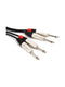 Hosa Dual REAN 1/4 to Same, 20 Foot