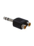 Hosa GPR-484 Dual RCA to 1/4 TRS