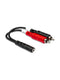 Hosa YMR-197 1/8 TRS Female to Dual RCA