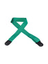 Levy's M8POLY-GRN 2" Wide Green Polypropylene Guitar Strap
