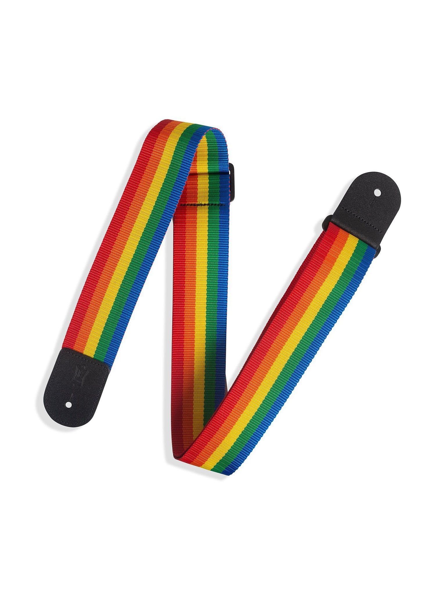 Levy's M8POLY-RNB 2" Wide Polyester Guitar Straps