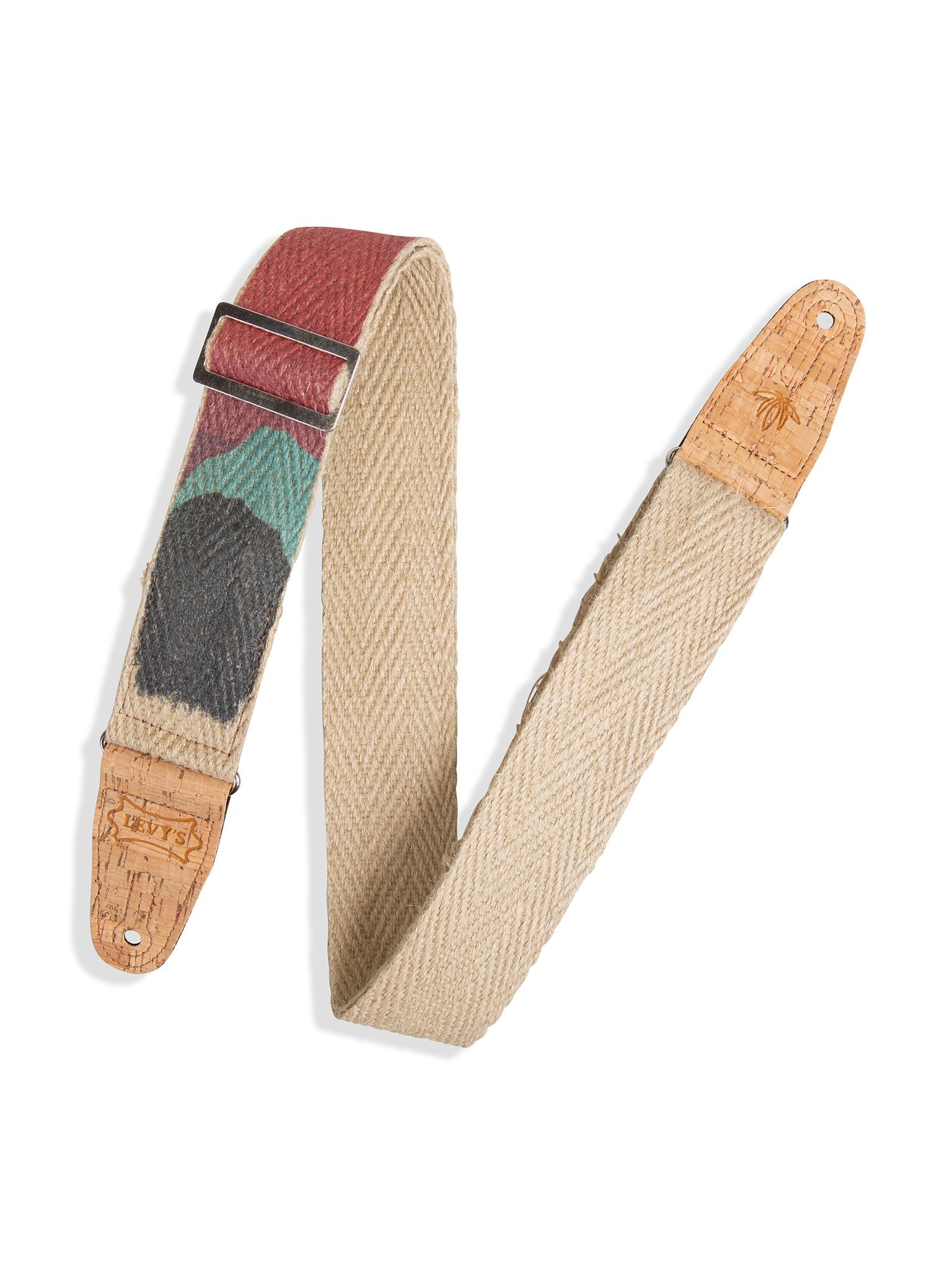 Levy's MH8P-003 2" Wide Hemp Guitar Strap