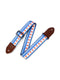 Levy's Wide Polyester Guitar Strap, Red White & Blue