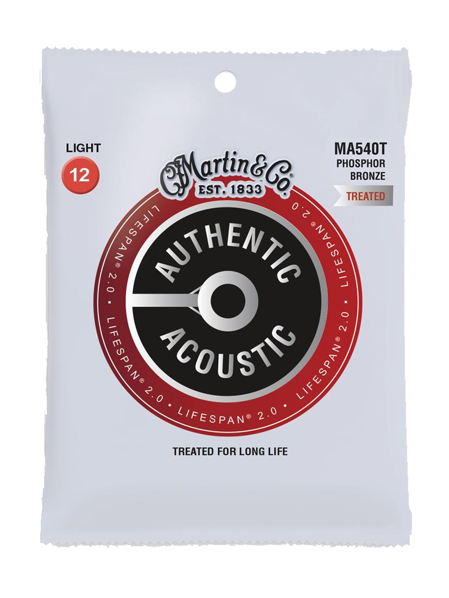 Martin Authentic Acoustic Lifespan 2 Phosphor Bronze