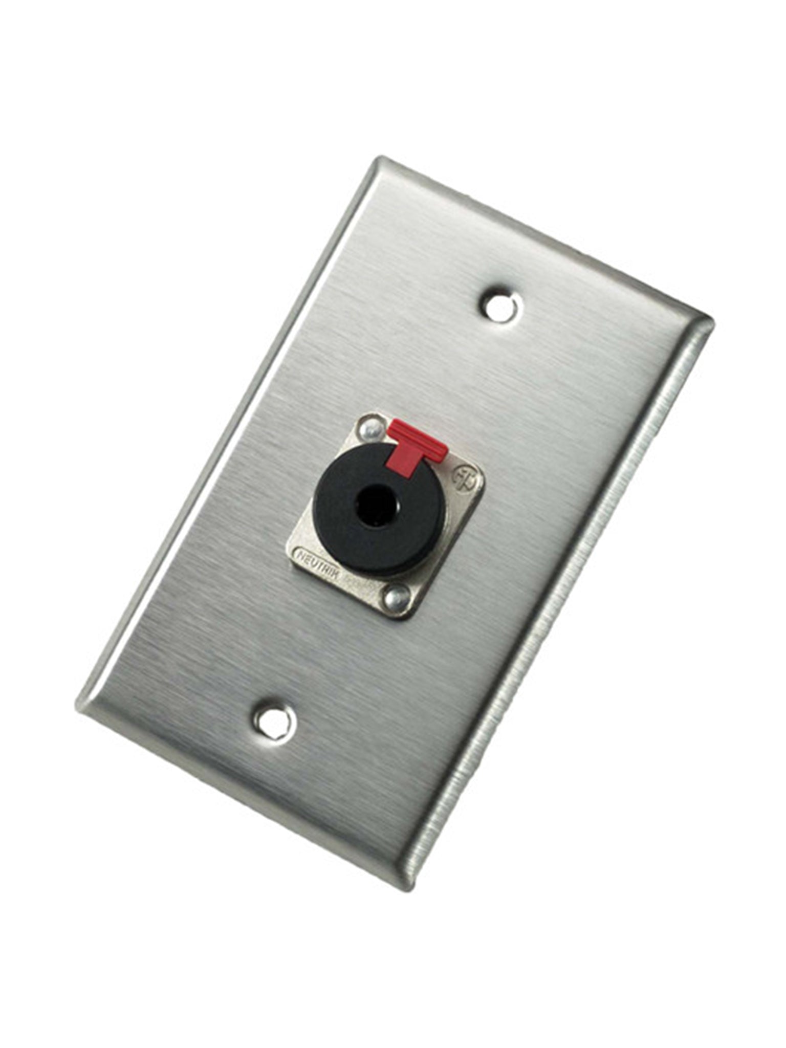 Neutrik Wallplate WP-103-P Locking 1/4