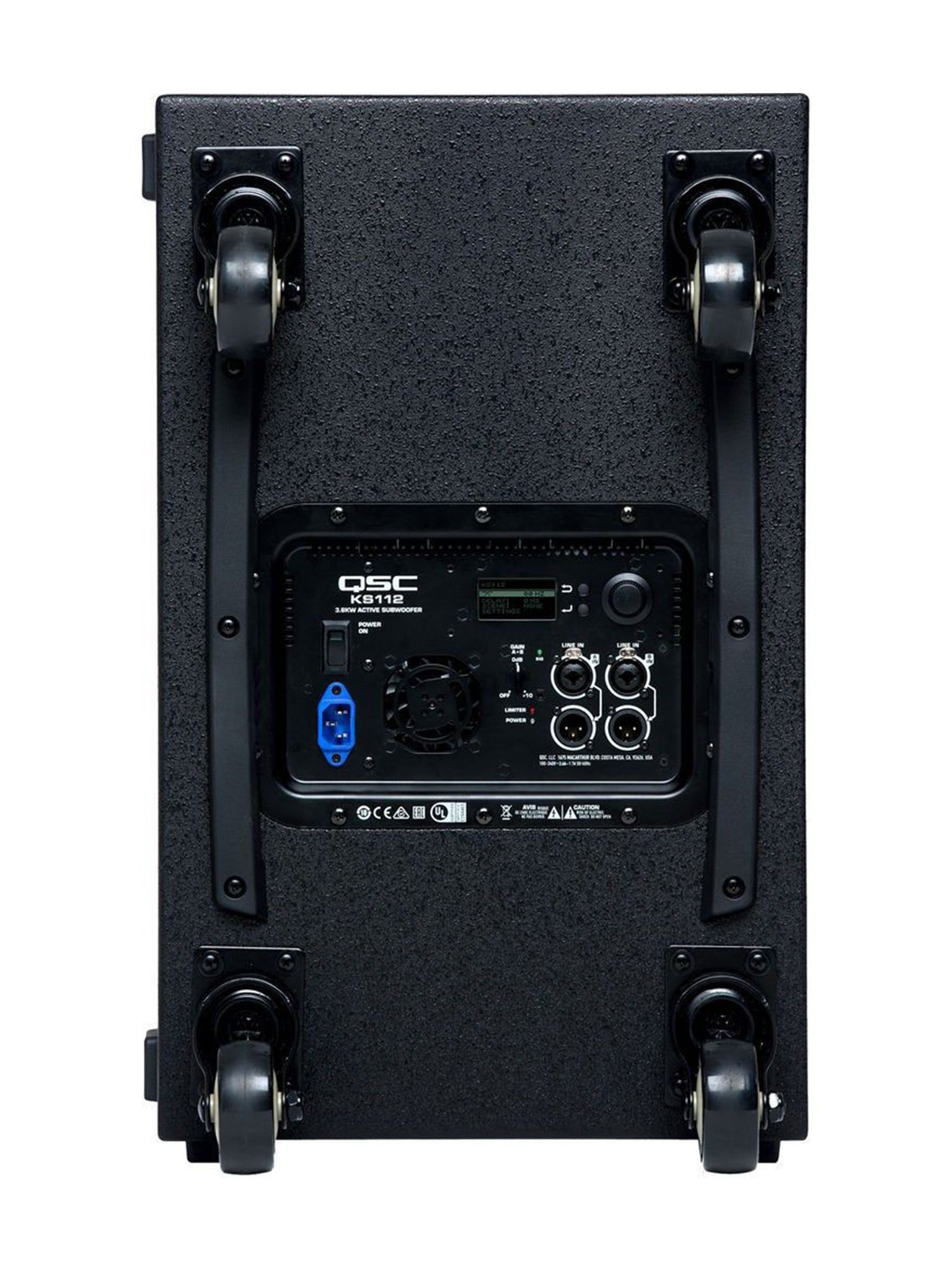 QSC KS112, 2000 Watt Powered Subwoofer (Floor Model)