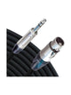 Rapco NBLC-6FS, XLR Female to 1/4 TRS, 6 Foot