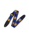 Levy's MPJG-SUN-BLU 2" Wide Blue Jacquard Guitar Strap