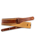 Taylor Spring Vine Leather Strap, Brown/Butterscotch, 2.5"