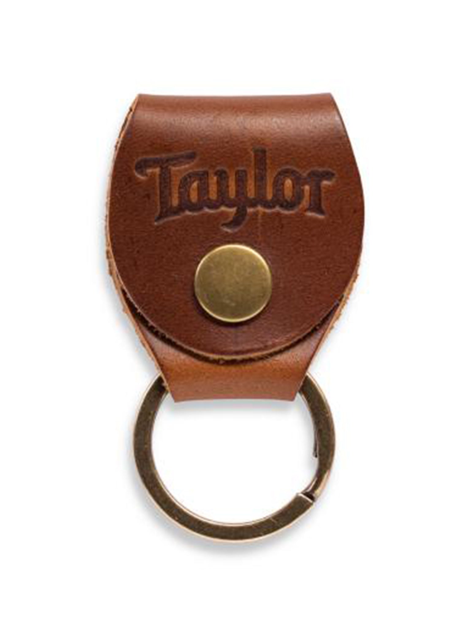 Taylor Key Ring w/Pick Holder, Brown