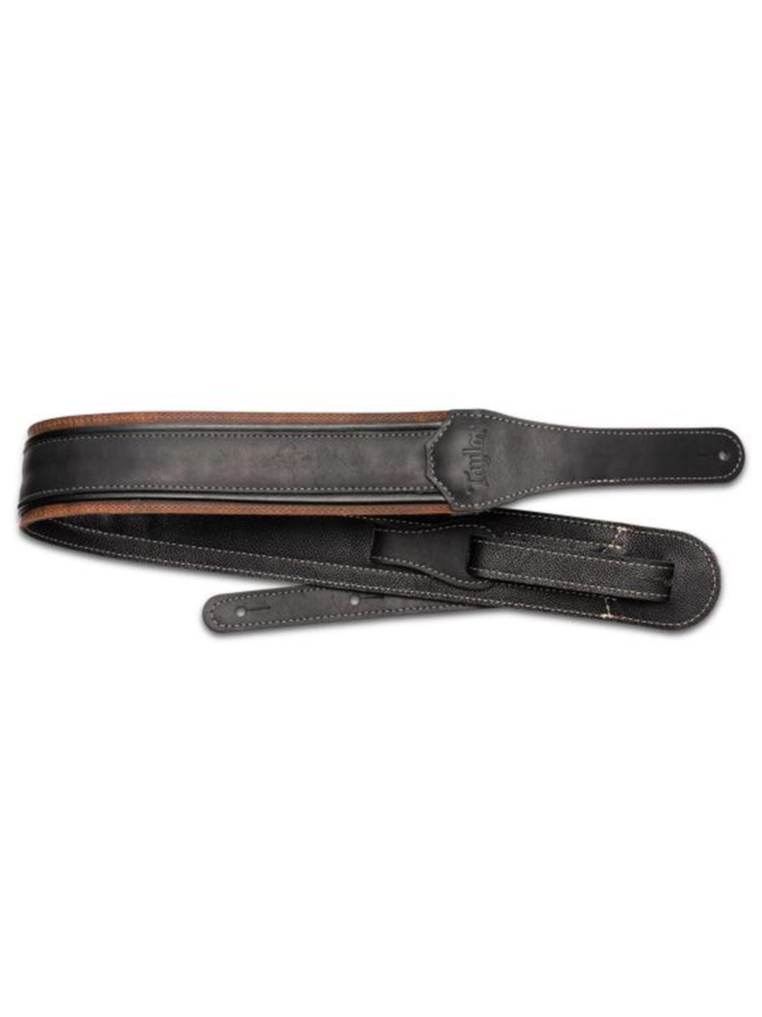 Taylor American Dream Leather Strap, Brown/Black