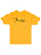 Fender Spaghetti Logo T-Shirt, Butterscotch Blonde, Large